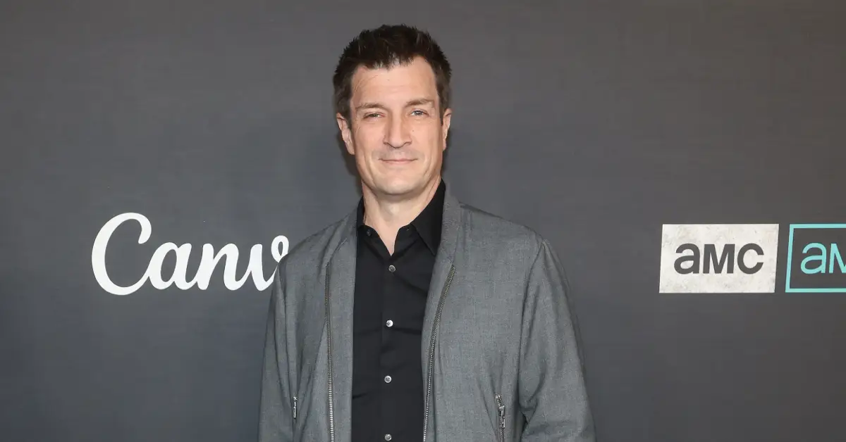 Nathan Fillion på den røde løber