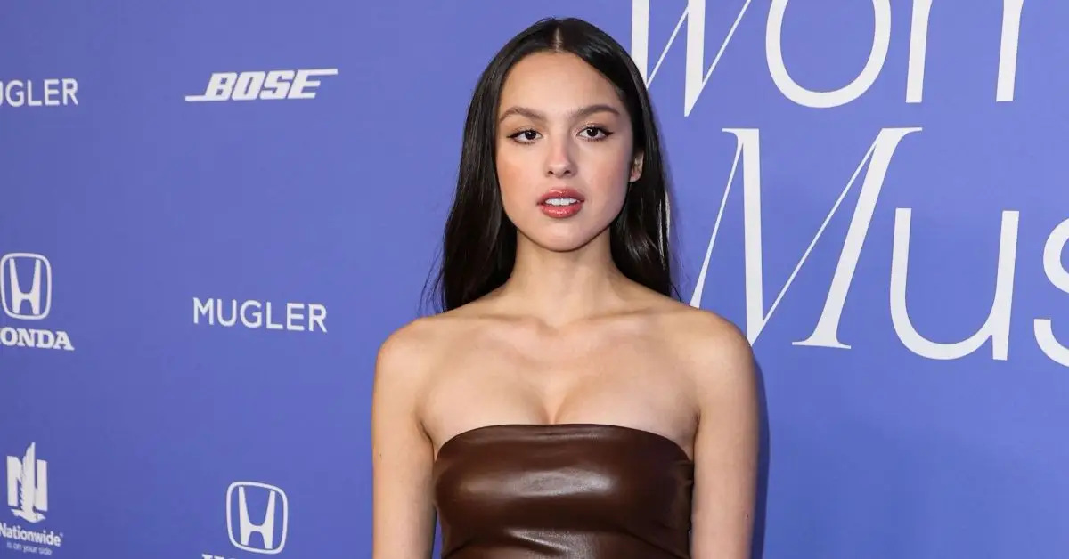 Olivia Rodrigo sul tappeto rosso