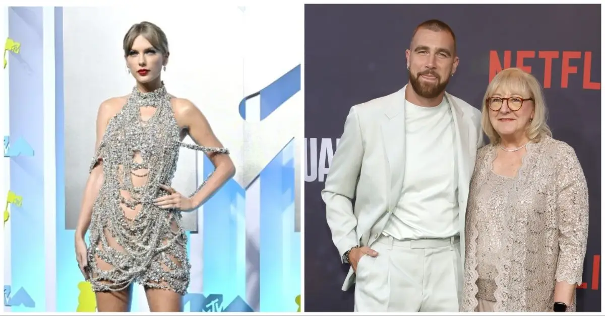 Taylor Swift, Travis Kelce a jeho matka