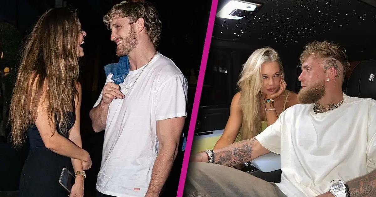 Quão próxima é a noiva de Logan Paul, Nina Agdal, de Jake Paul e sua namorada Jutta Leerdam?