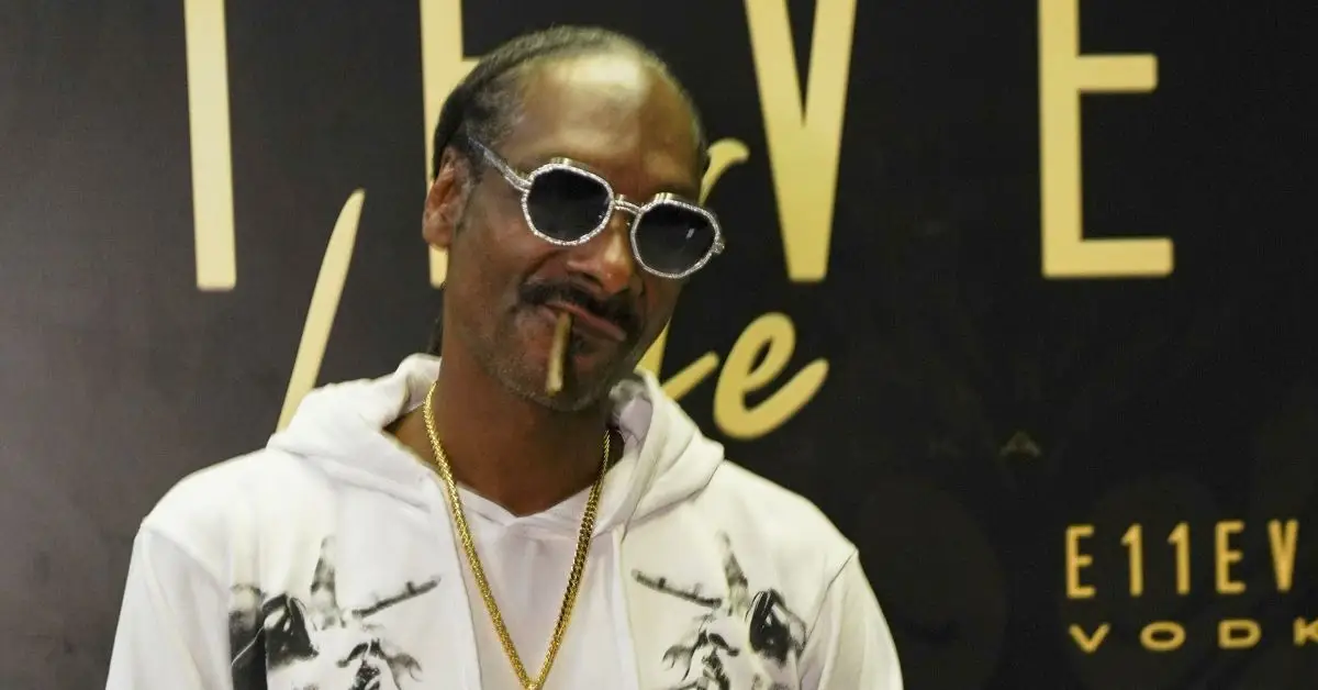 Snoop Dogg no tapete vermelho