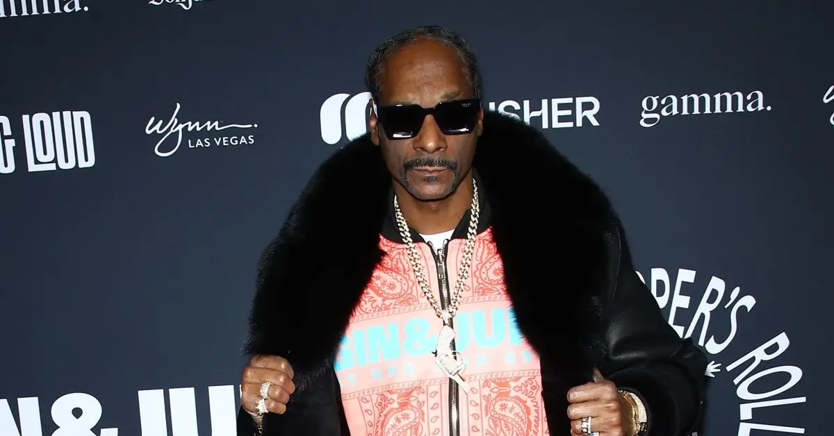 Snoop Dogg no tapete vermelho