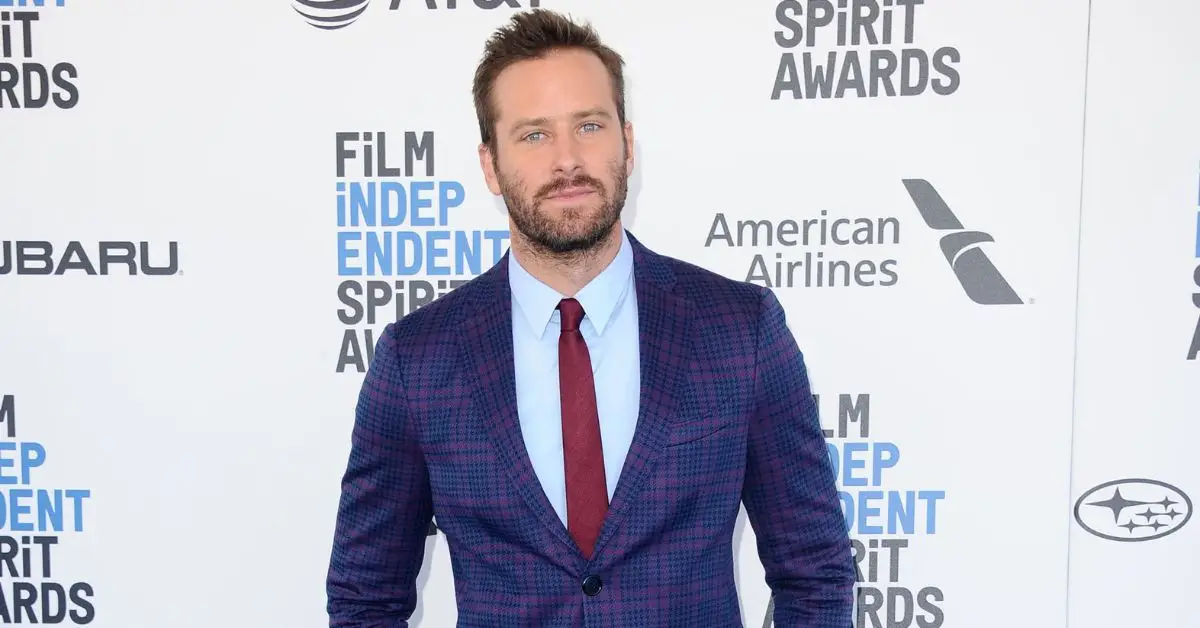 Armie Hammer na rozdaniu niezależnych nagród spirytusowych 2018