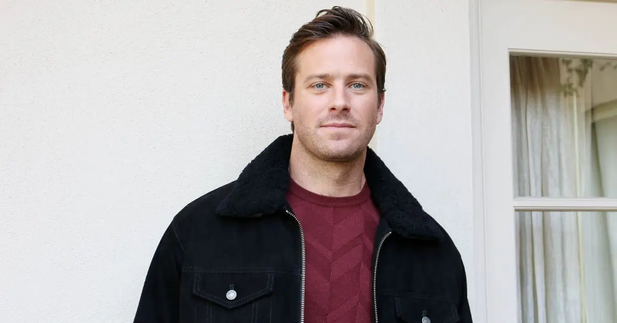 Armie Hammer na konferencji prasowej „Na podstawie seksu” 2018