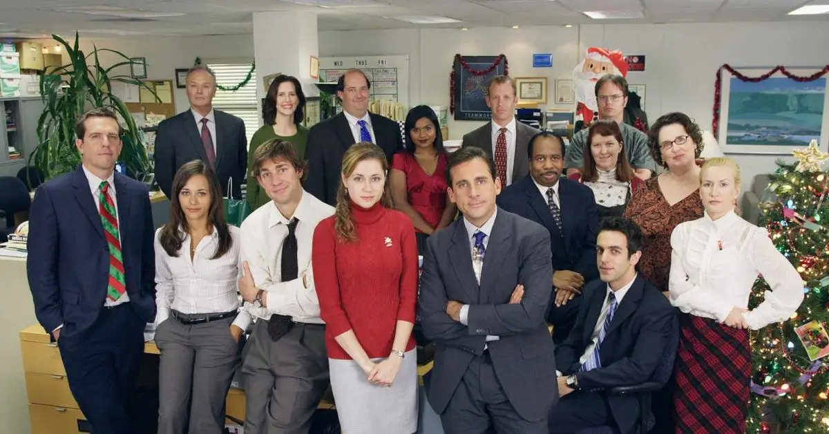 Office cast i Dunder Mifflins kontor