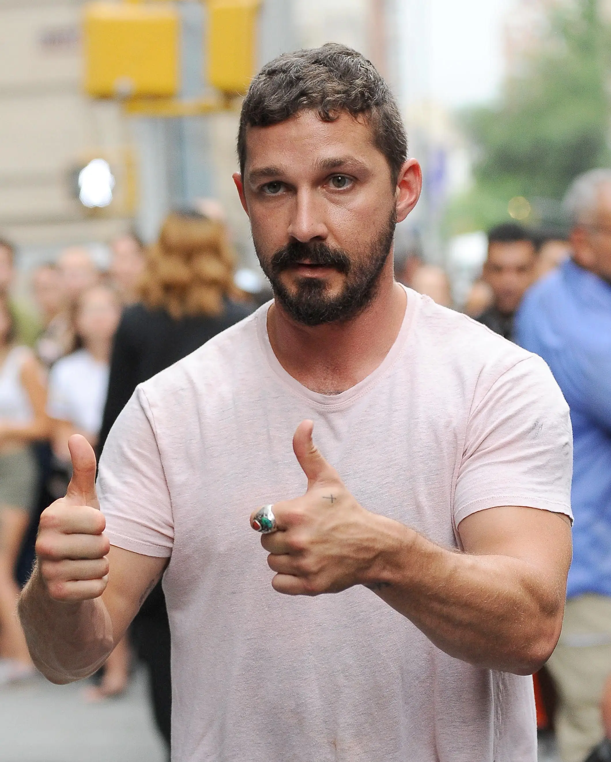 Shia LaBeouf assistint a un esdeveniment