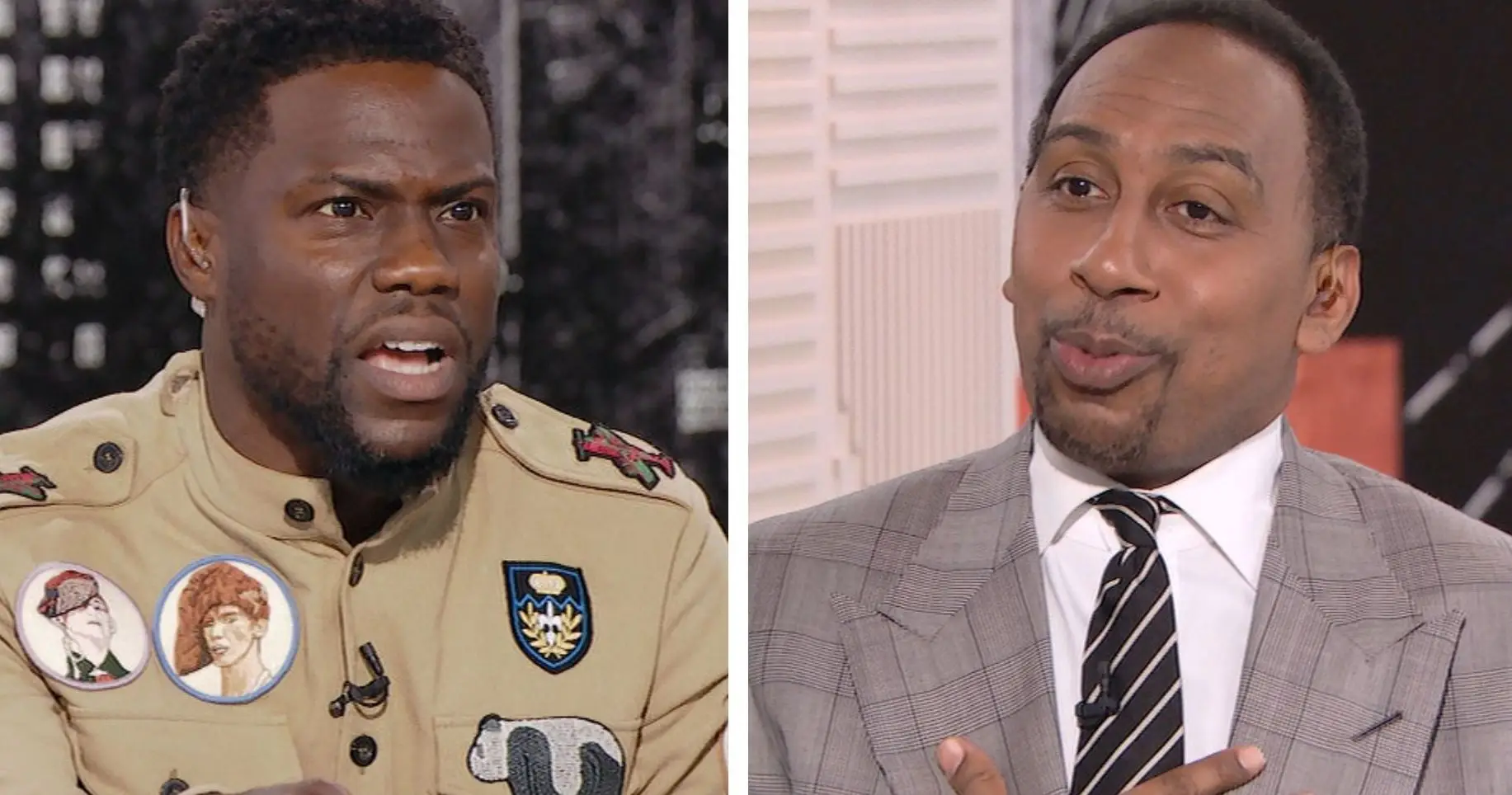 Kevin Hart et Stephen A. Smith