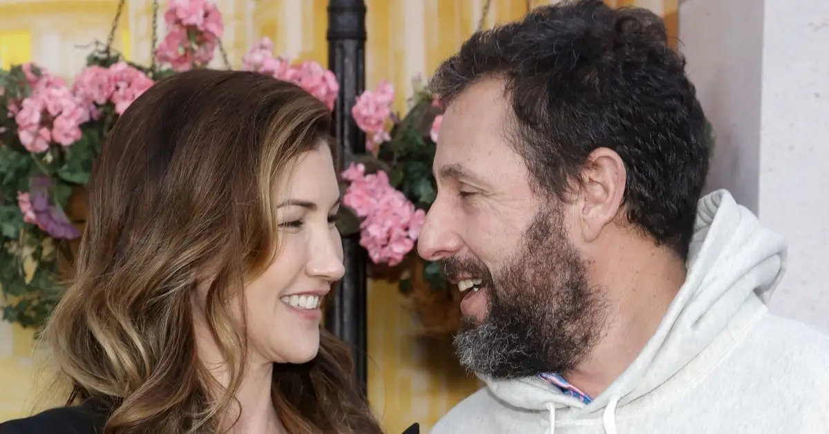 Adam Sandler und Jackie Sandler auf dem roten Teppich