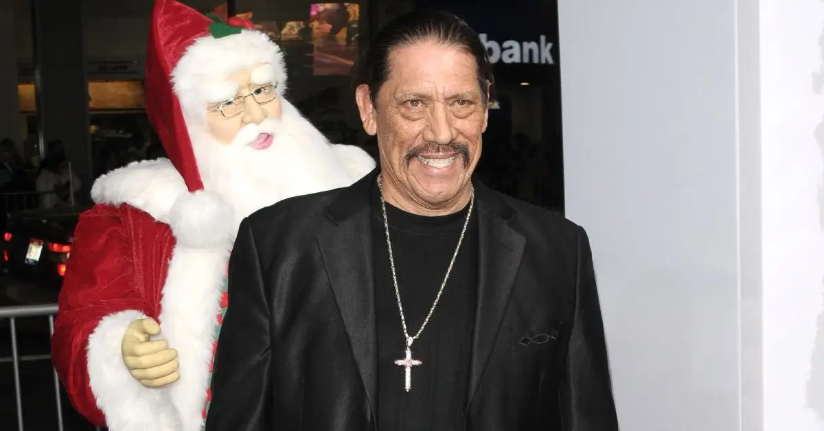 Danny Trejo avec le Père Noël