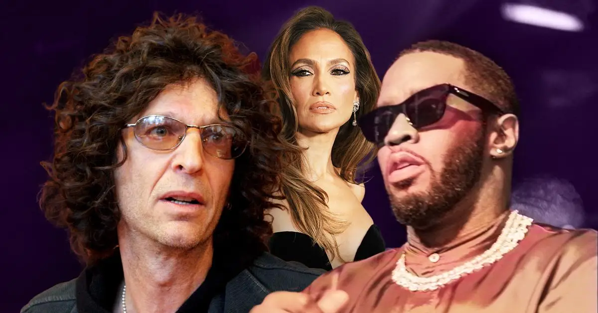 P. Diddy s bývalou priateľkou Jennifer Lopez a rádiovou legendou Howardom Sternom