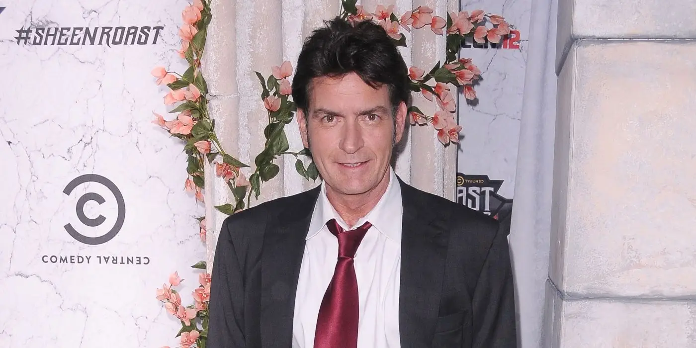 Charlie Sheen sur le tapis rouge