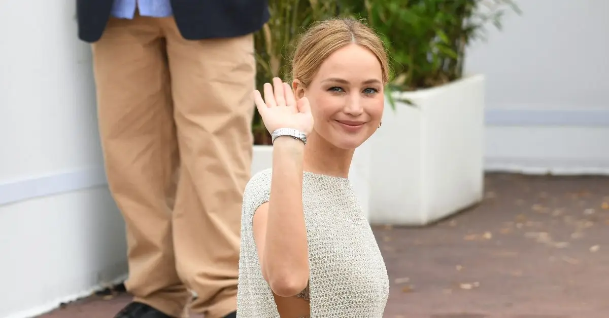 Jennifer Lawrence y David Letterman