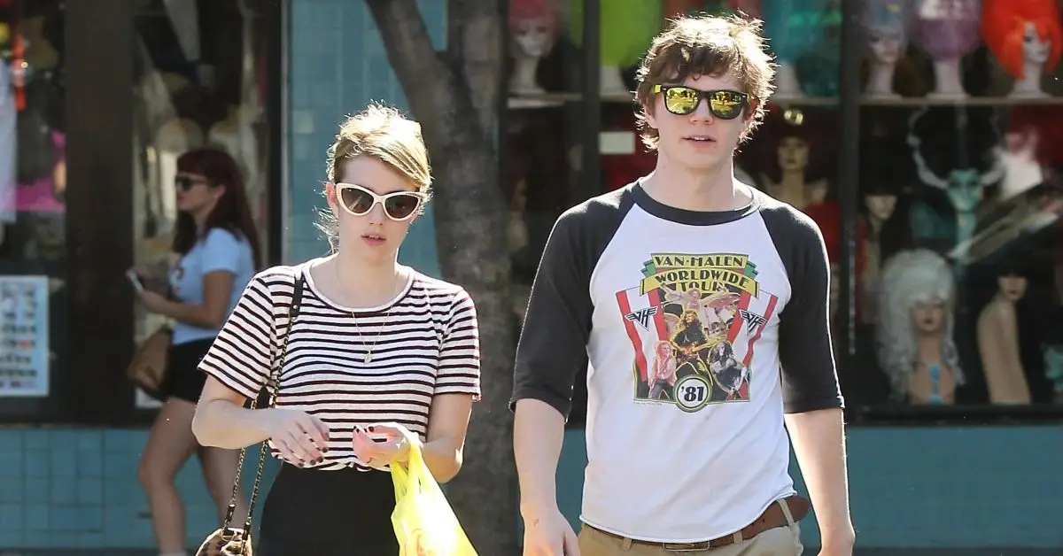 LA의 엠마 로버츠와 에반 피터스