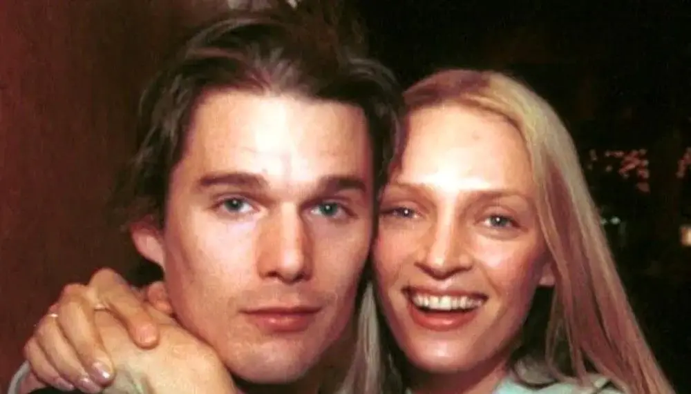 Ethan Hawke og Uma Thurman