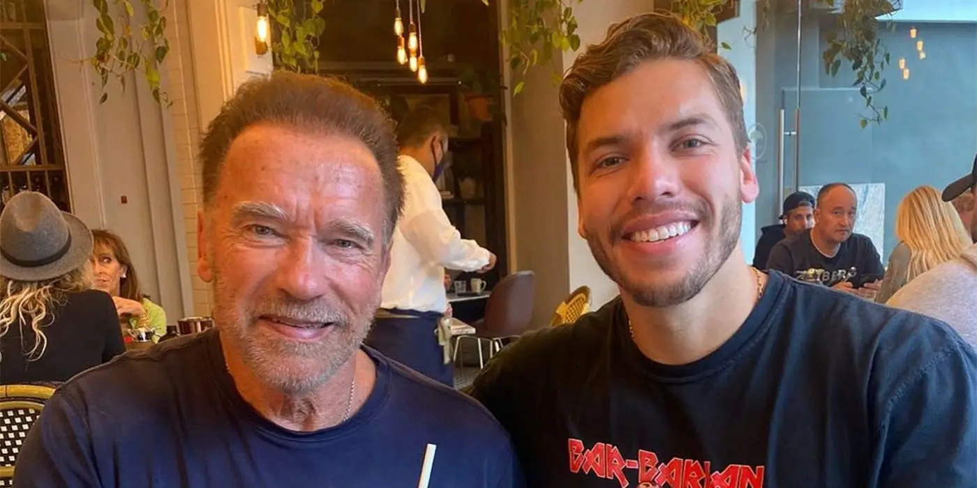 Arnold Schwarzenegger má blízky vzťah so svojím milovaným dieťaťom Josephom Baenou