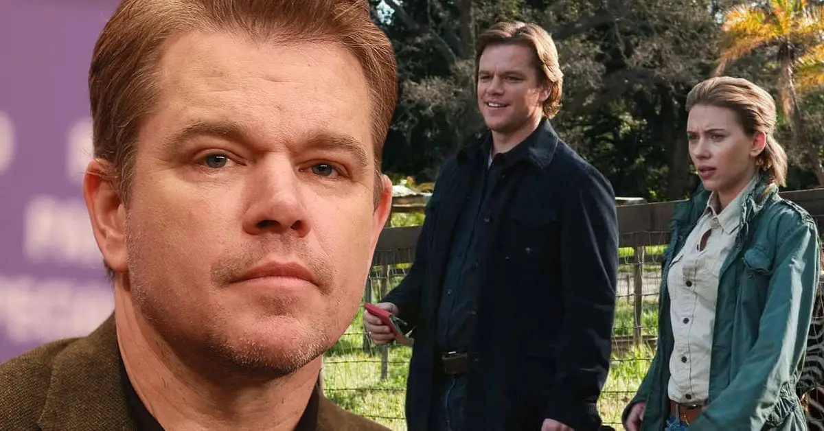 Matt Damon och Scarlett Johansson.