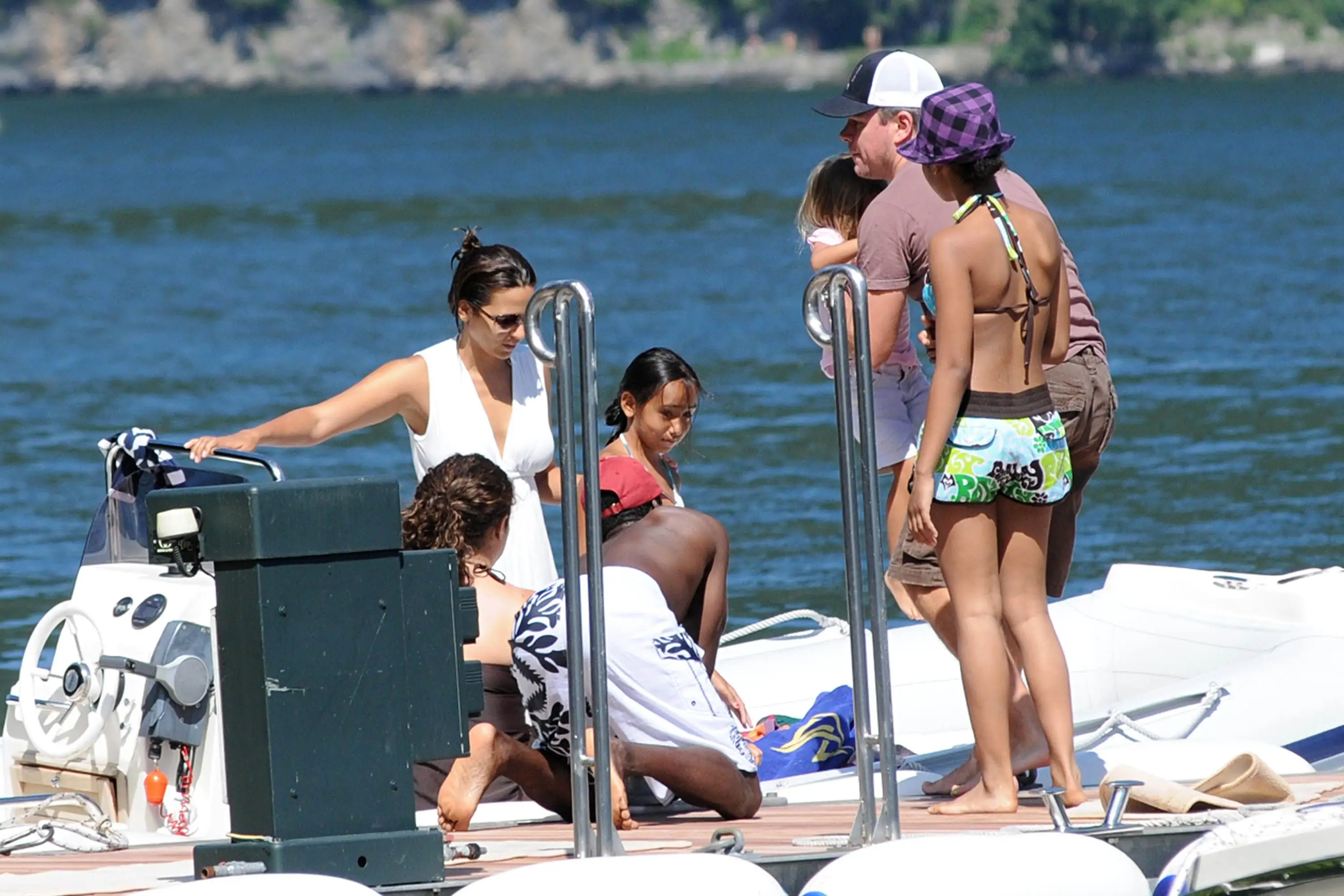 Matt Damon na wakacjach z rodziną