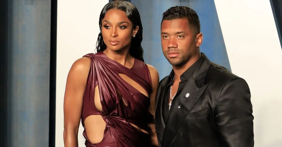 Russell Wilson et Ciara look tapis rouge
