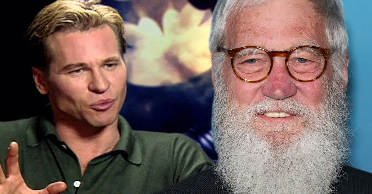 발 킬머와 데이비드 레터맨