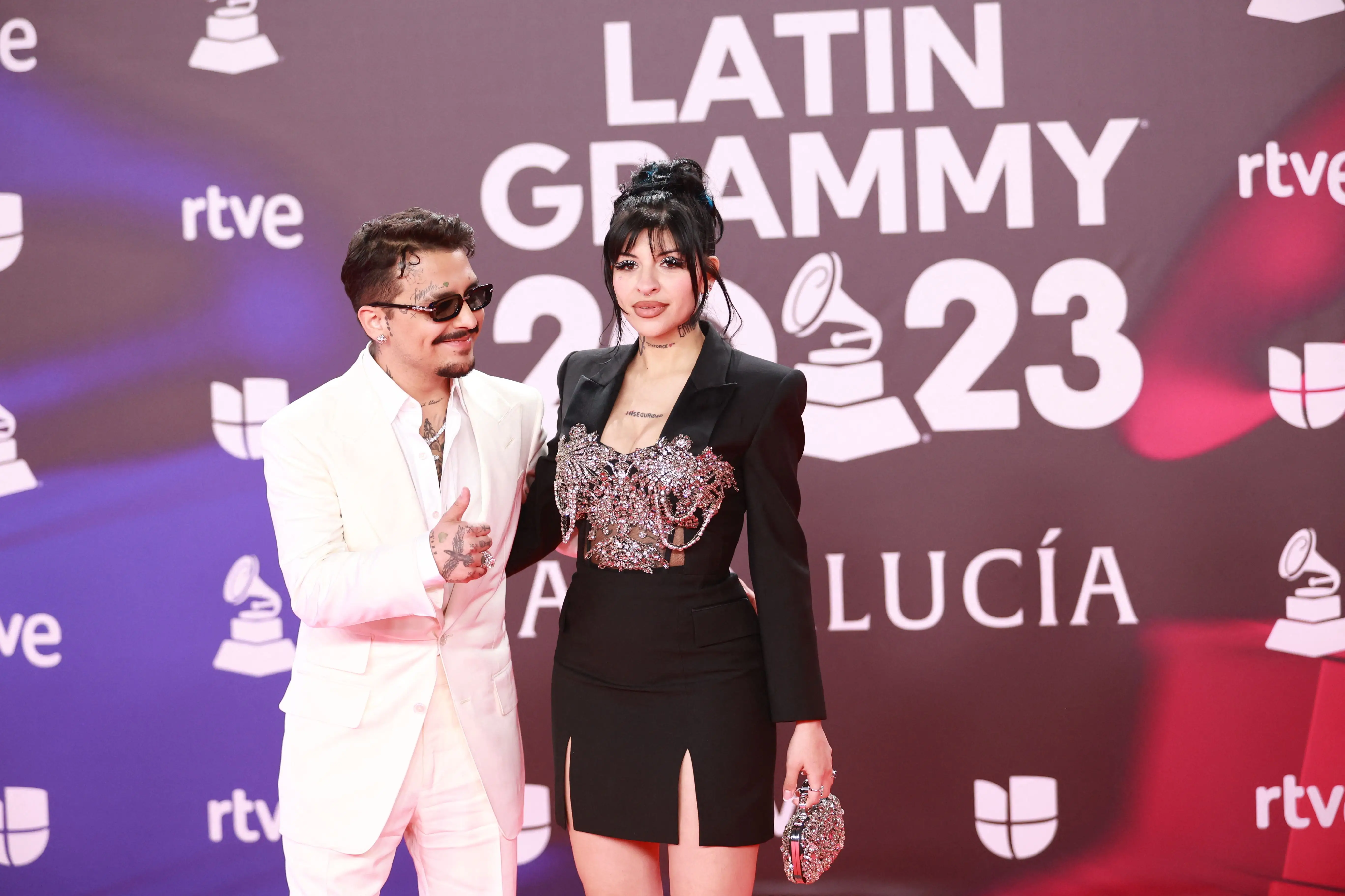 Cazzu ved den 24. årlige Latin Grammy Awards
