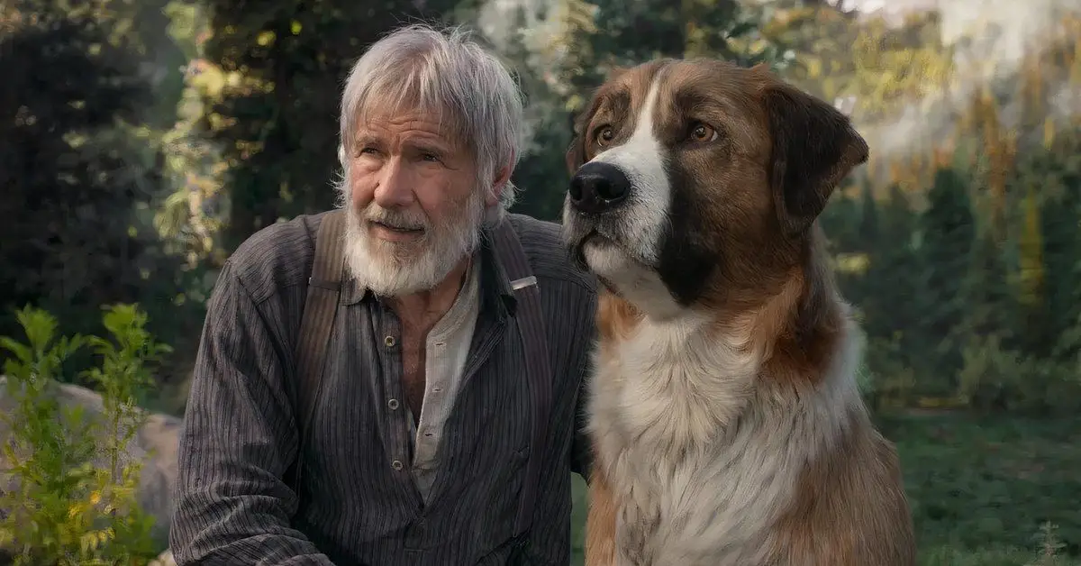 Harrison Ford vo filme Call of the Wild