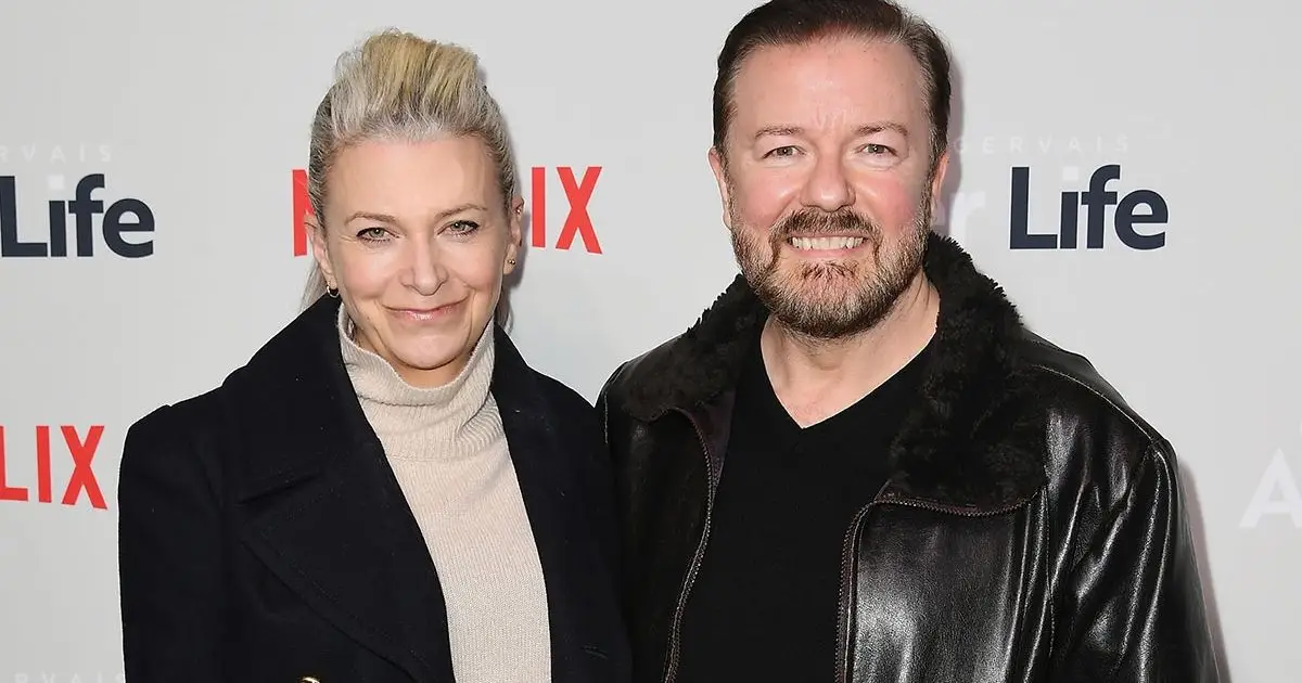 Ricky Gervais und Jane Fallon