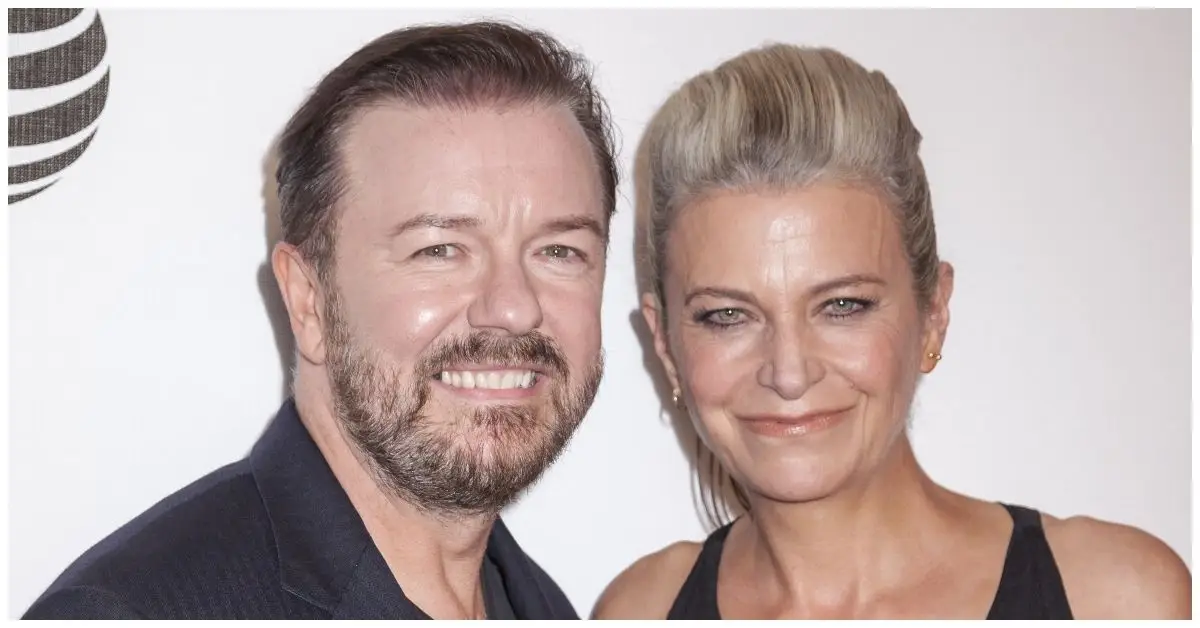 Ricky Gervais Ehefrau Jane Fallon