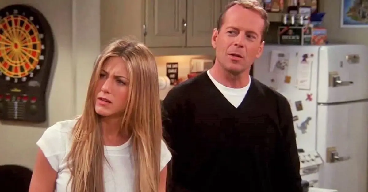 Matthew Perry e Bruce Willis em The Whole Nine Yards (2000)