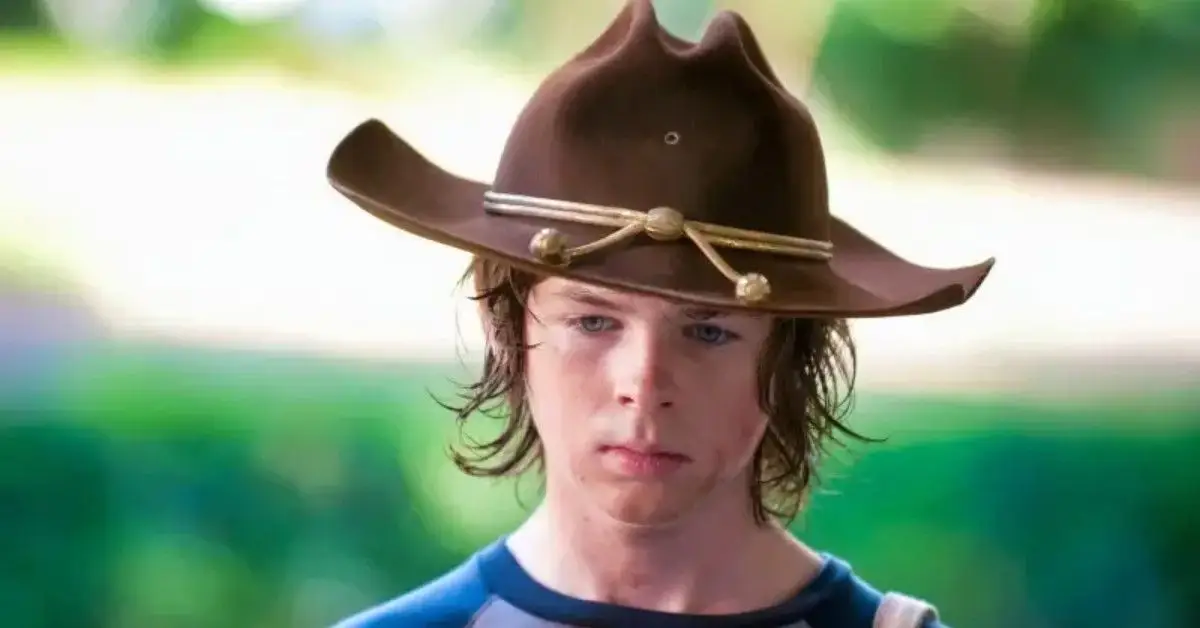 Chandler Riggs ako Carl Grimes v The Walking Dead