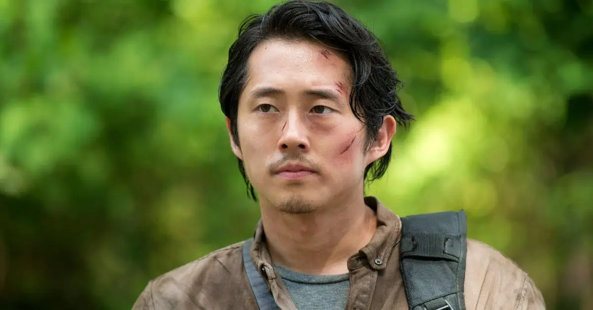 Steven Yeun ako Glenn Rhee vo filme The Walking Dead