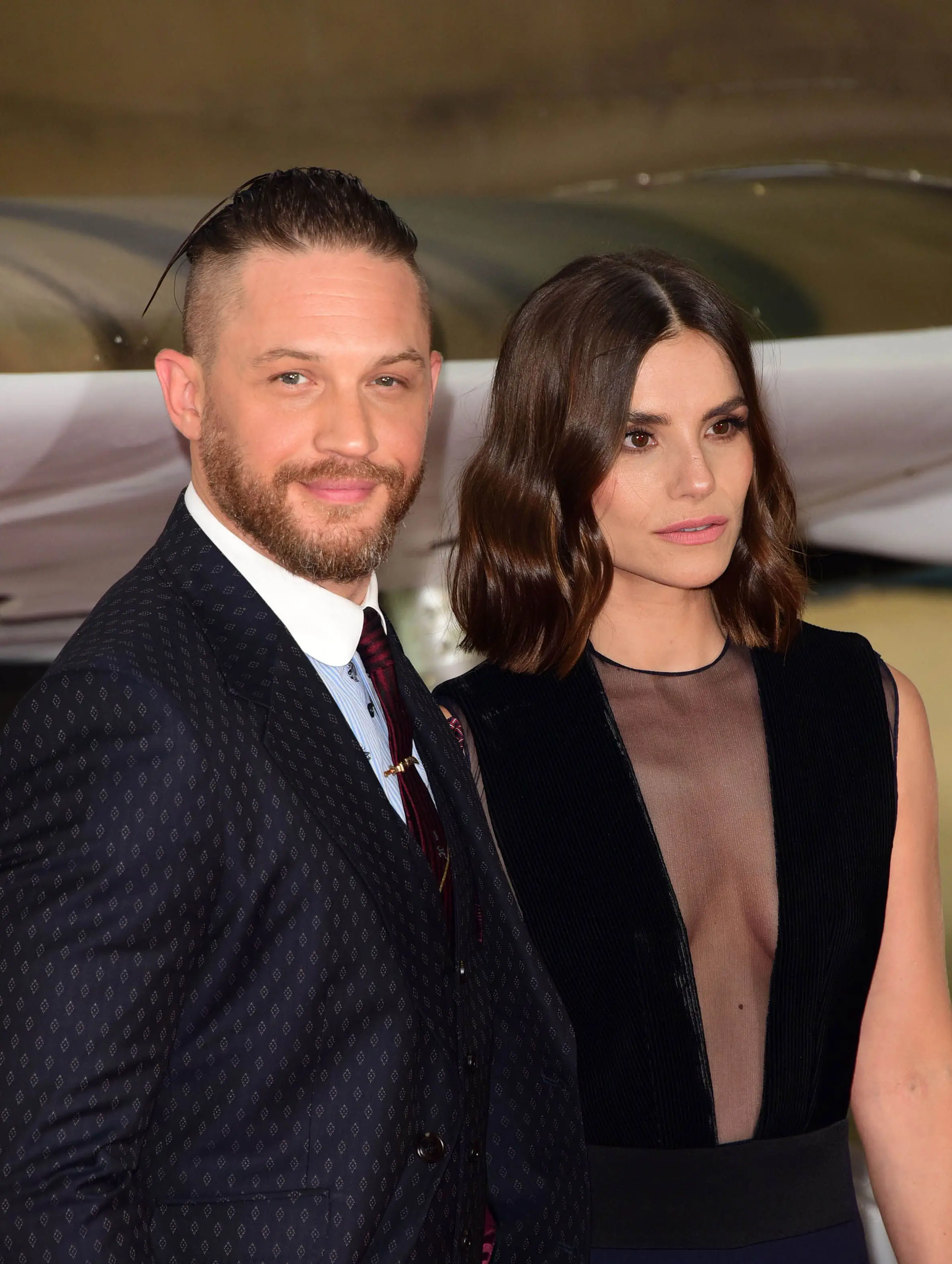ægteparret Charlotte Riley og Tom Hardy