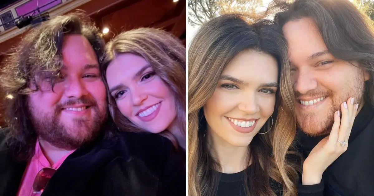 Wolfgang Van Halen et Andraia Allsop souriants