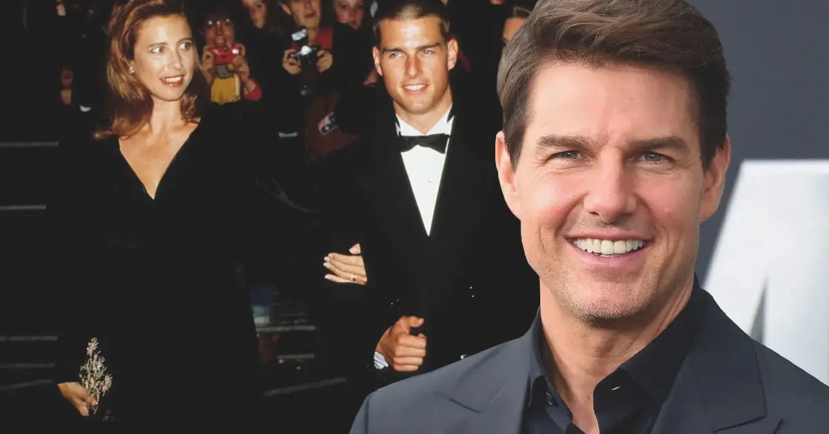 Tom Cruise i Mimi Rogers podczas małżeństwa