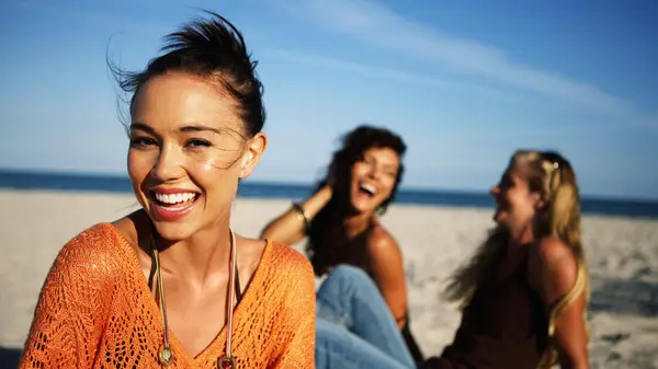 Friends at the beach