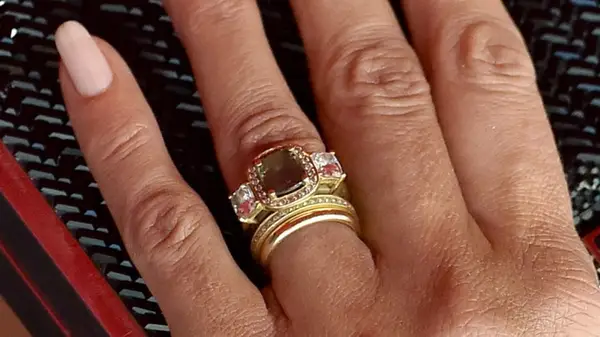 Alexandrite engagement ring