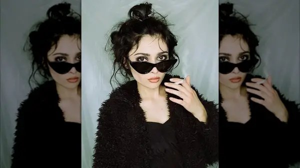 woman in costume as Marla Singer from Fight Club