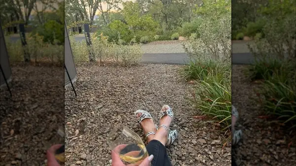 Christina Haack vacationing in D&G heels