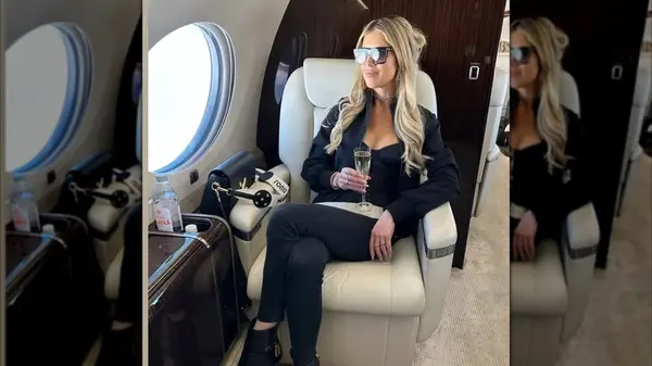 Christina Haack on jet