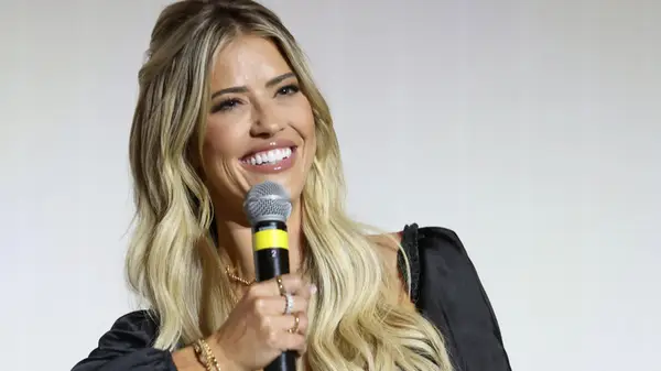 Christina Haack speaking for panel