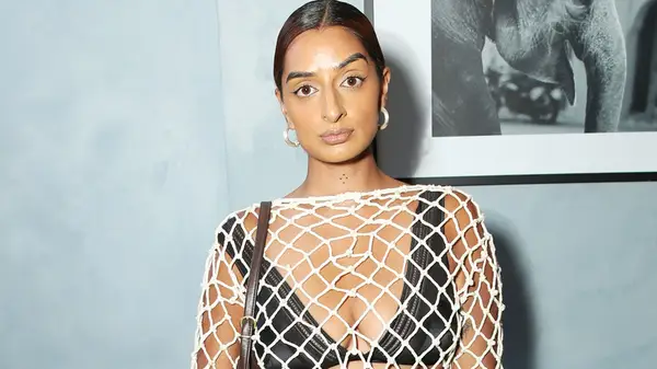 Anita Chhiba on the red carpet