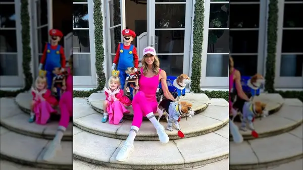 Lara Trump and her kids in Halloween costumes