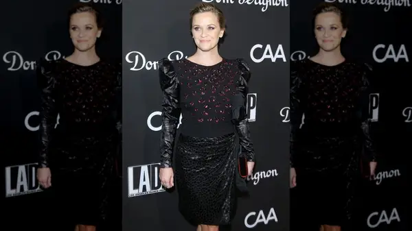 Reese Witherspoon in a black dress