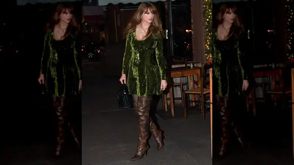 Taylor Swift on the street