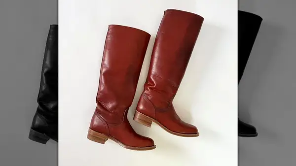 Vintage Frye Juicy Red Oxblood Campus Riding Boots