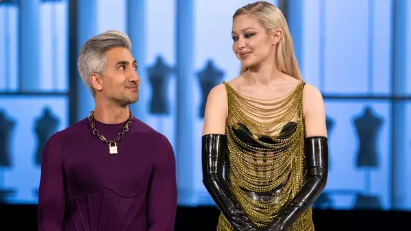 Tan France Gigi Hadid