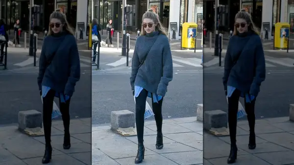 Gigi Hadid in Paris