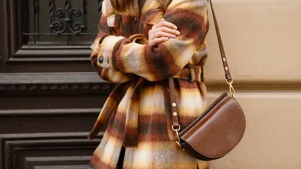 Plaid wool jacket