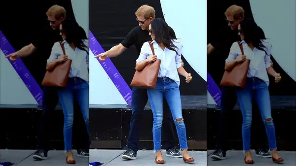 Prince Harry and Meghan Markle in 2017