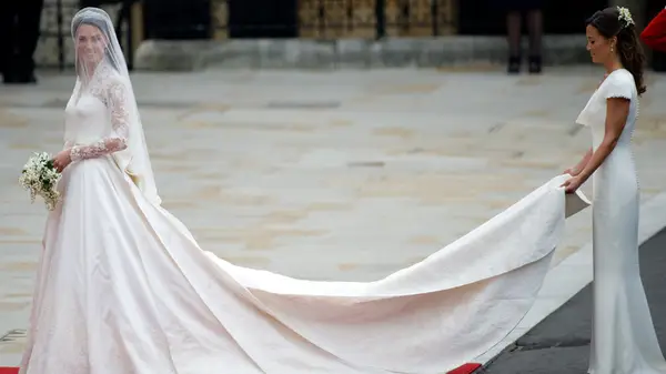 Pippa Middleton is bridesmaid for Kate