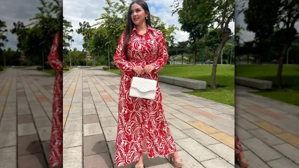 Longsleeve maxi dress